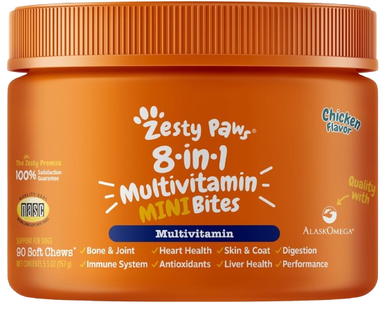 8 in 1 Multivitamin Mini Bites for Small Dogs