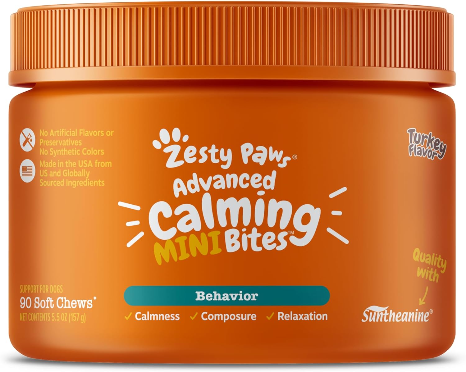 Advanced Calming Mini Bites for Small Dogs