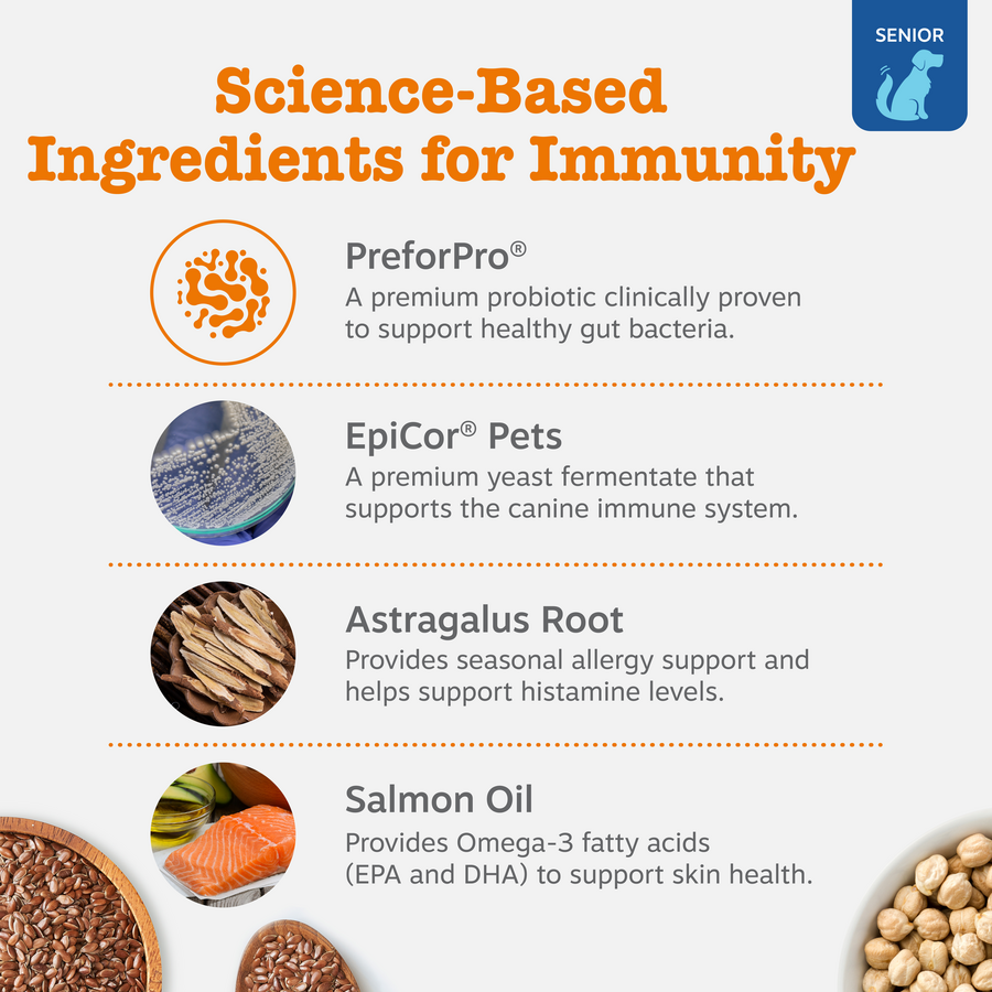 Senior Advanced Allergy & Immune Bites for Senior Dogs