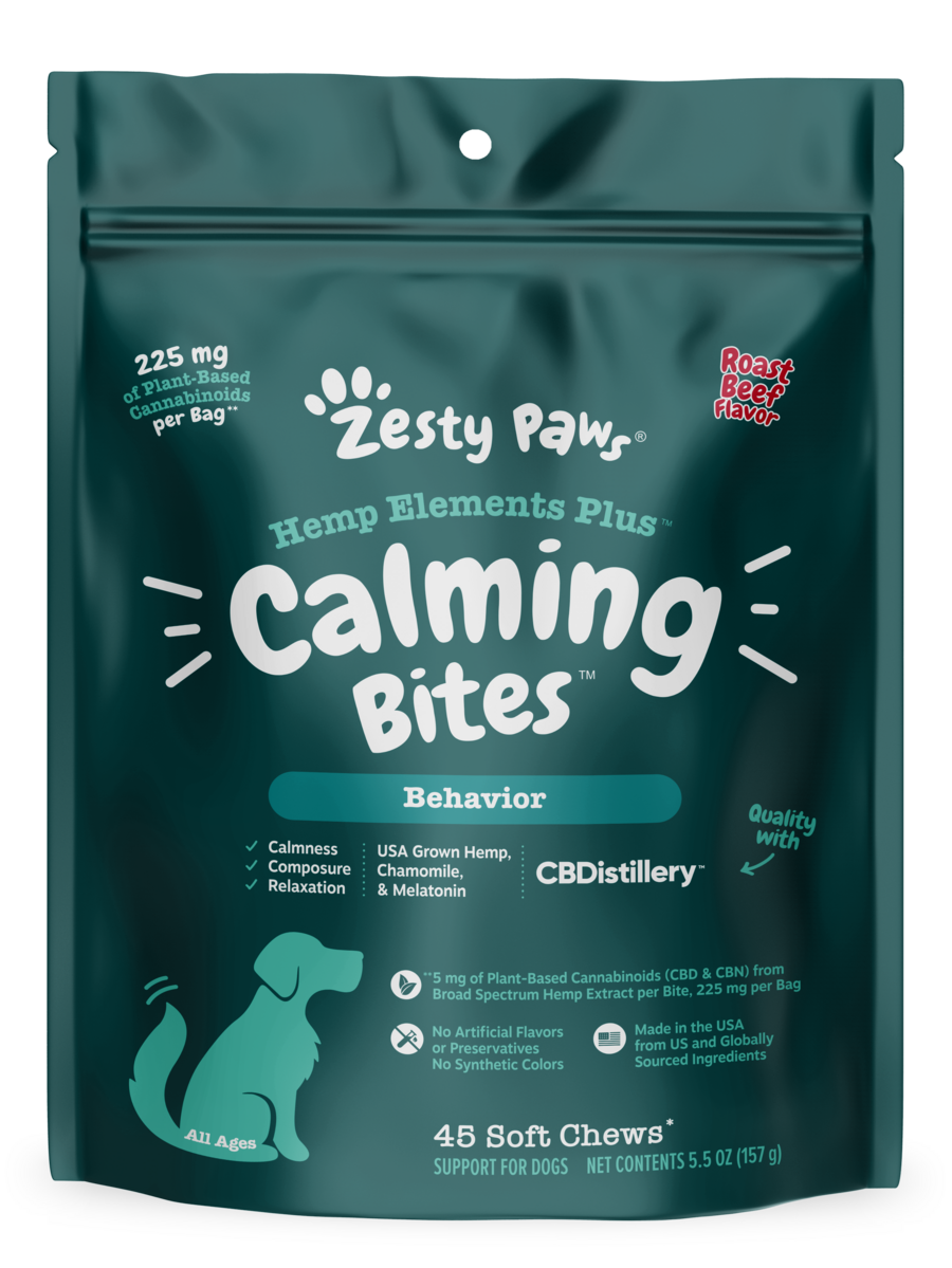 Hemp Elements Plus Calming Bites for Dogs
