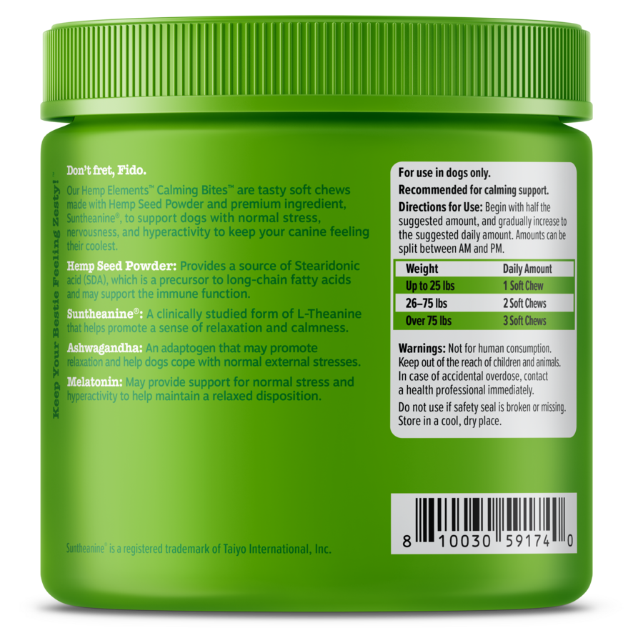 Hemp Elements™ Calming Bites™ for Dogs