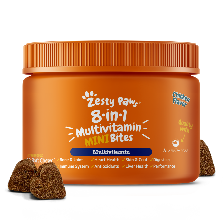 8-in-1 Multivitamin Mini Bites for Small Dogs