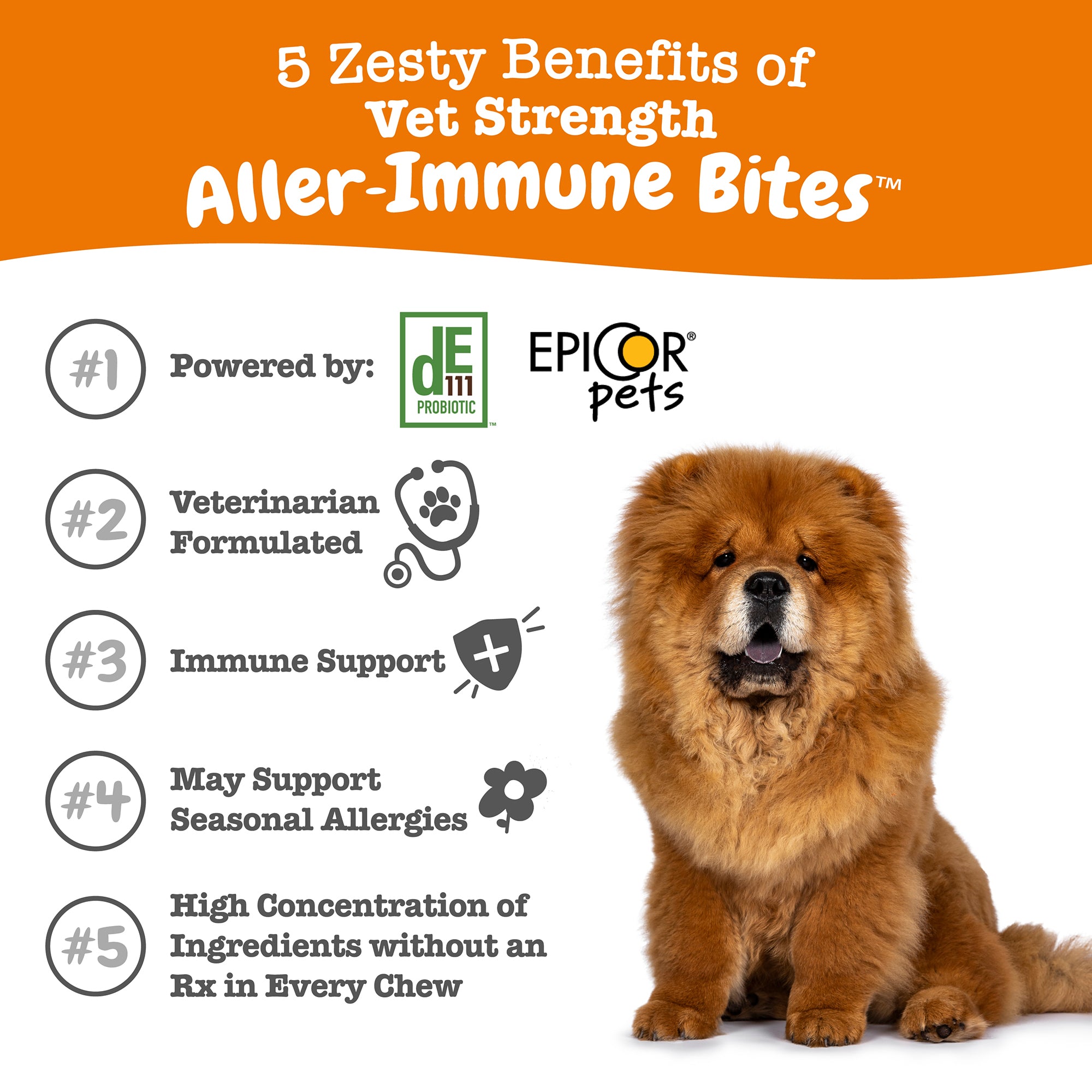 Vet Strength Allergy & Immune Bites™ for Dogs