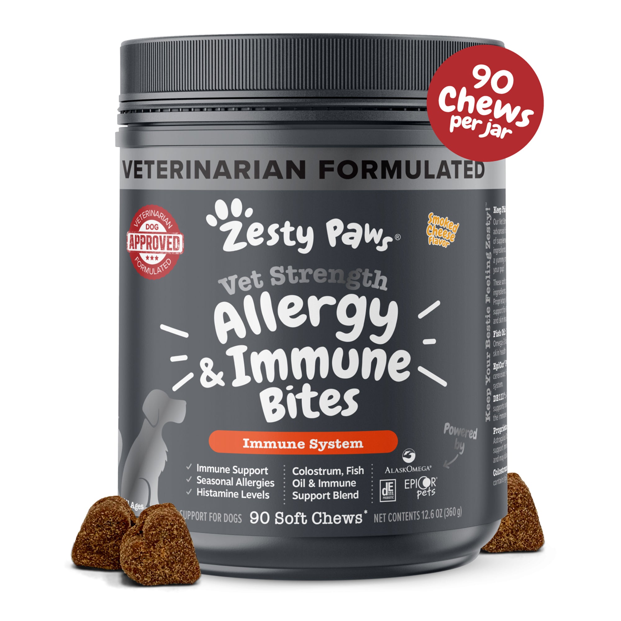 Vet Strength Allergy & Immune Bites™ for Dogs
