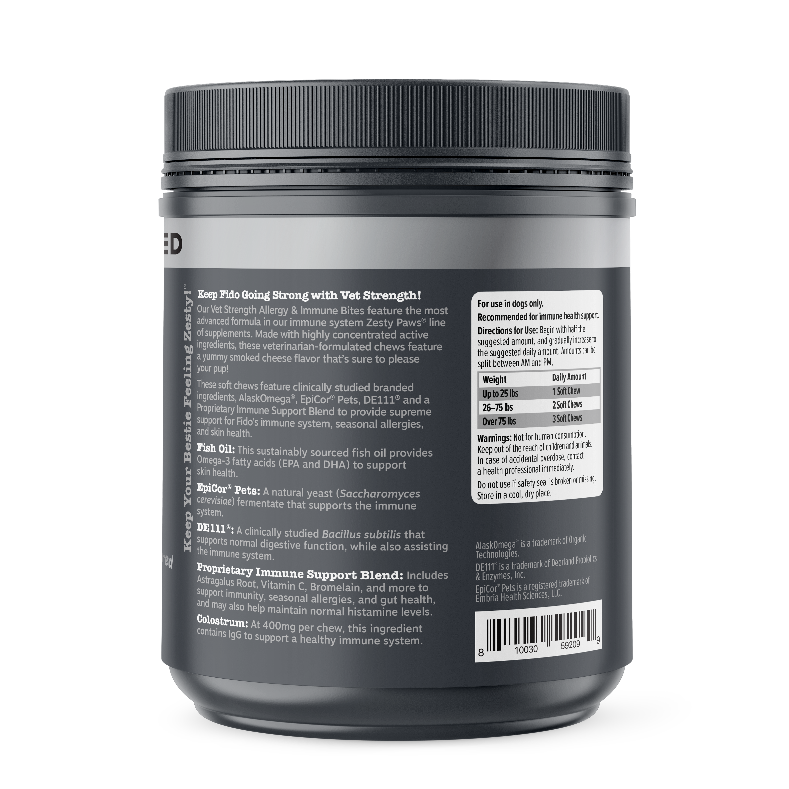 Vet Strength Allergy & Immune Bites™ for Dogs