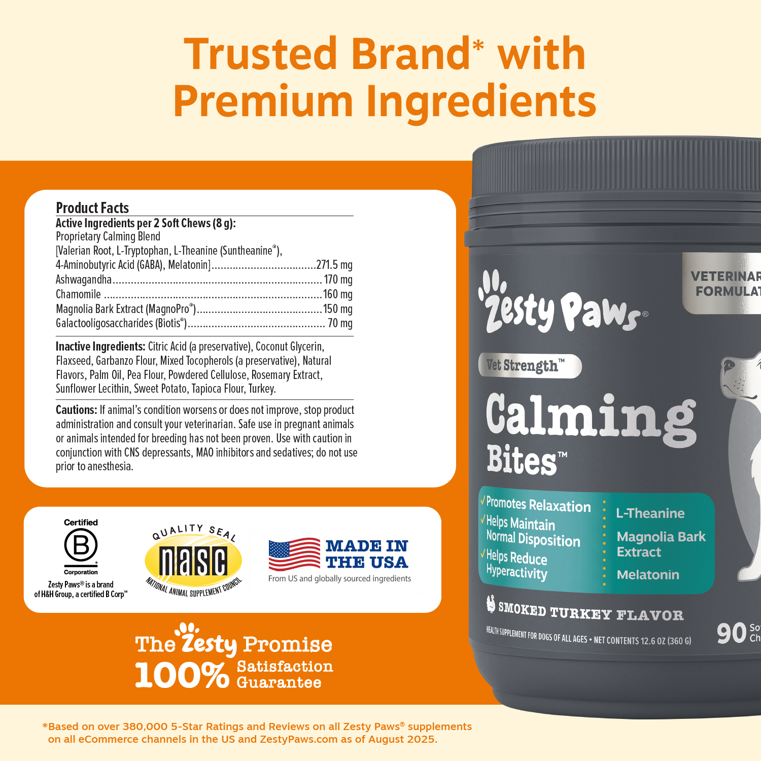Vet Strength Calming Bites for Dogs