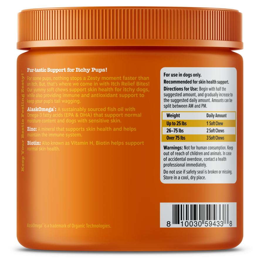 Itch Relief Bites for Dogs