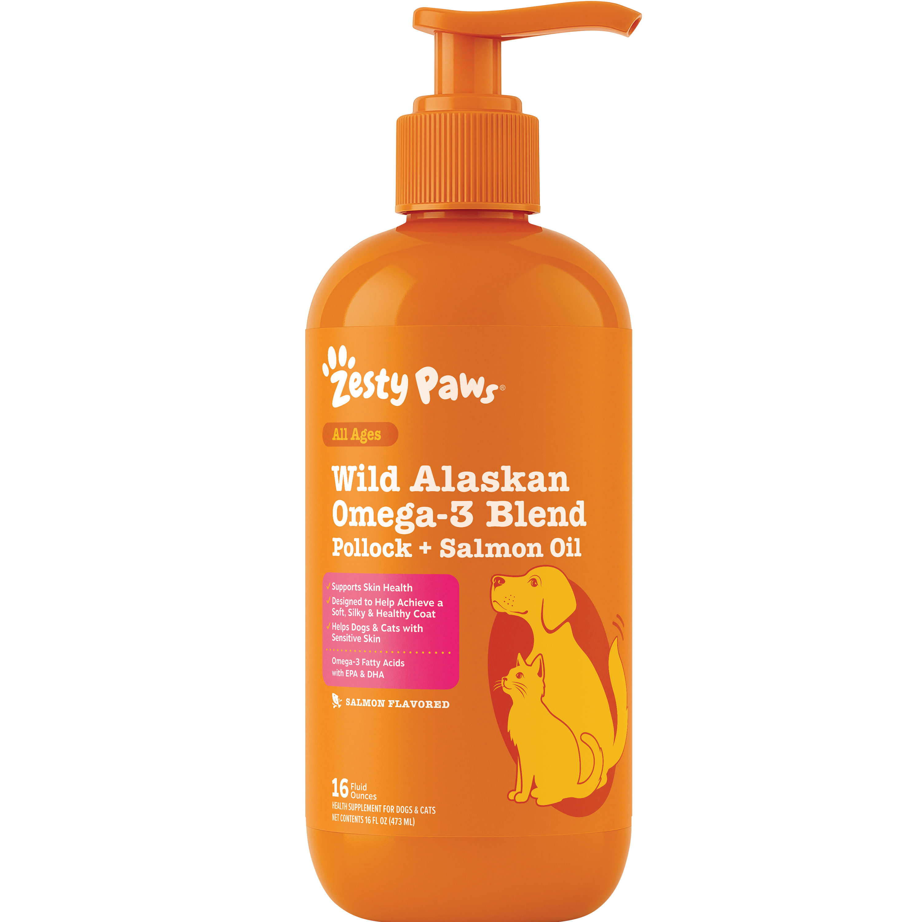 Wild Alaskan Omega-3 Blend Pollock + Salmon Oil