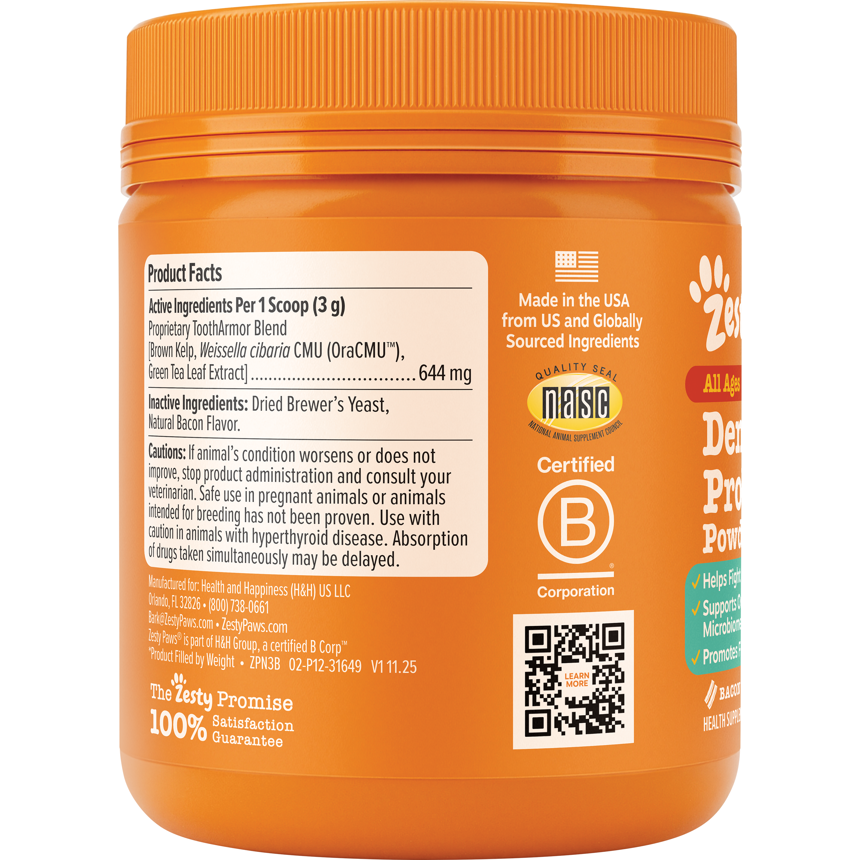 Dental Probiotic Powder for Dogs