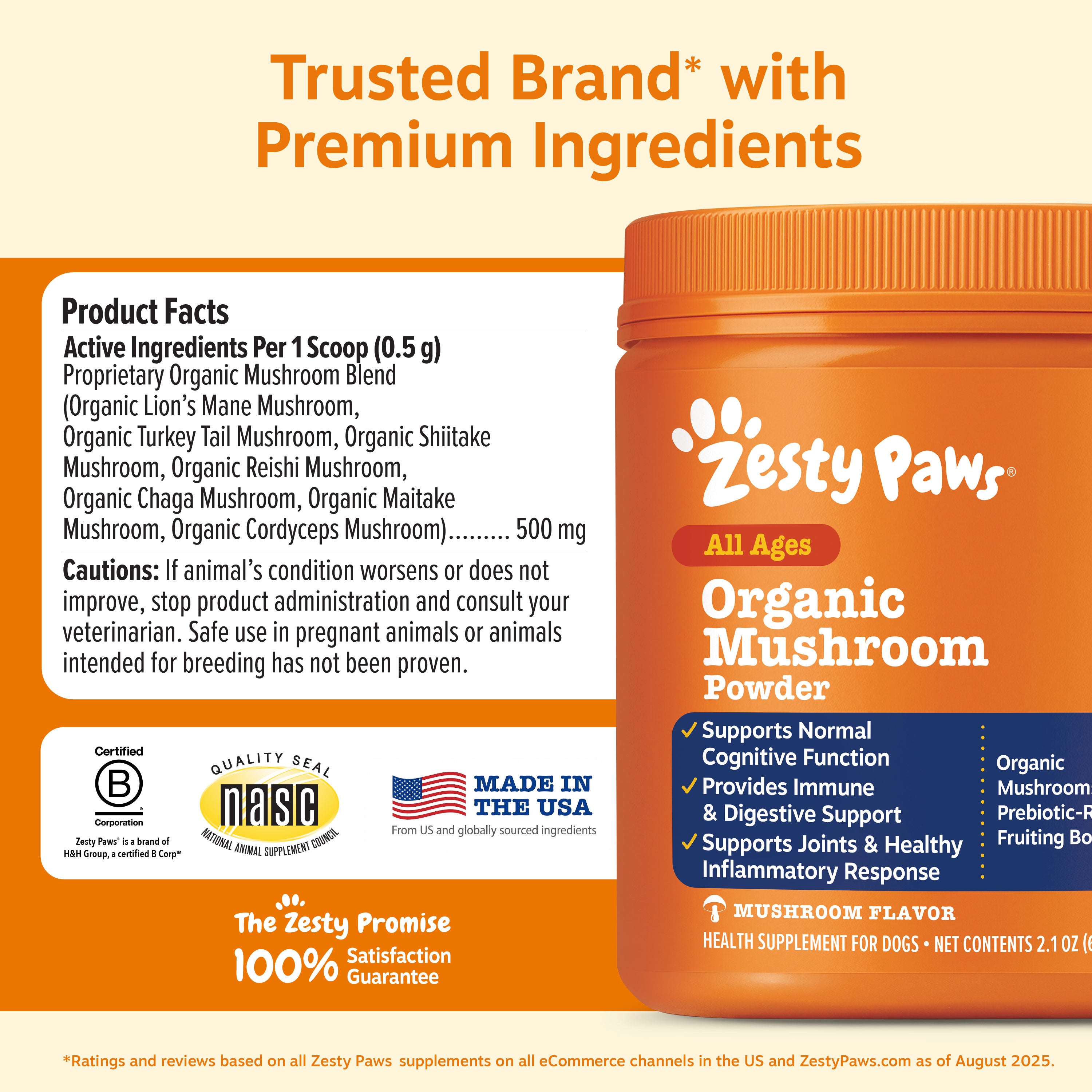 Mushroom Powder for Dogs