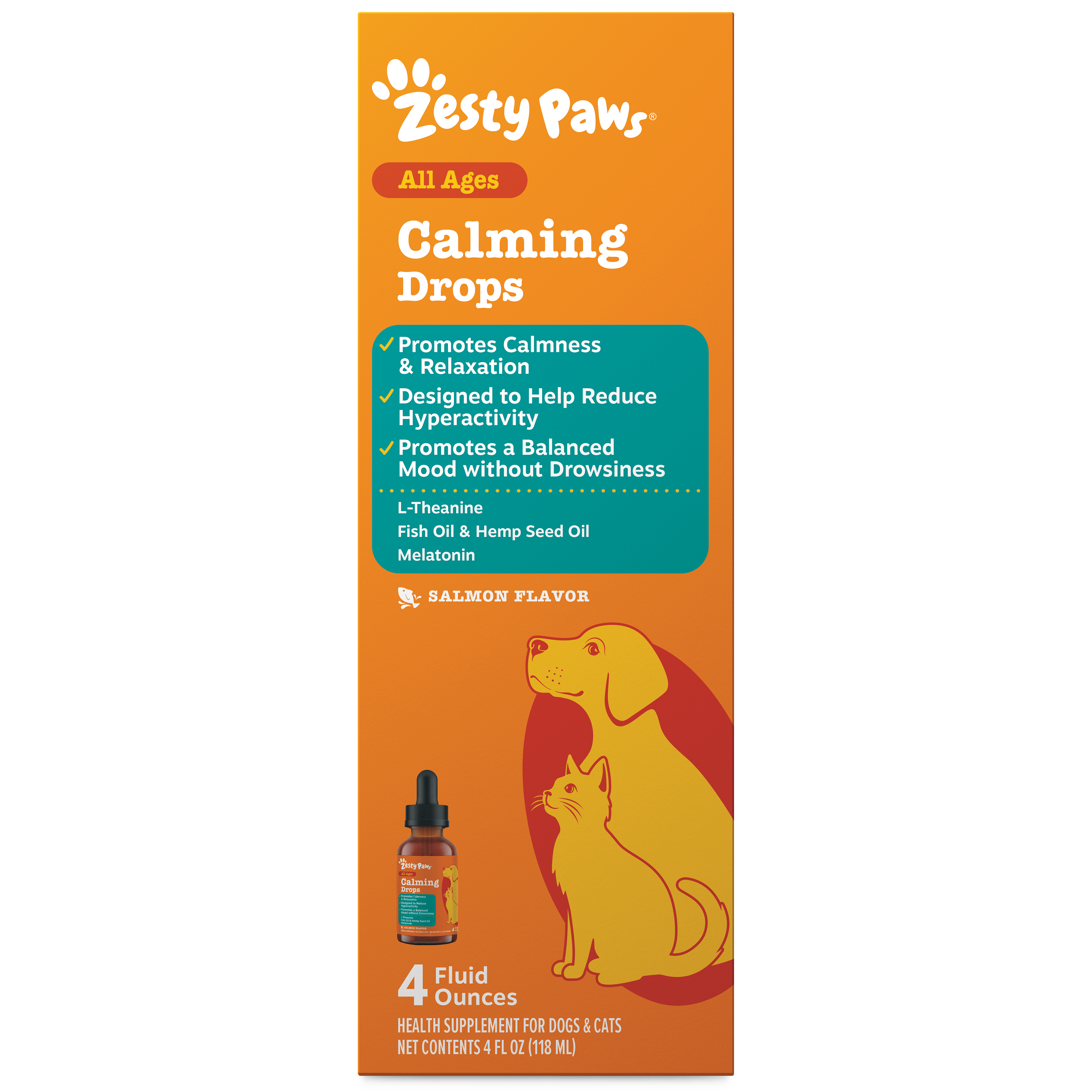Calming Drops for Dogs & Cats