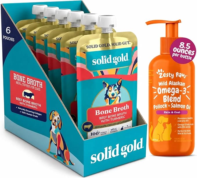 Zesty Paws & Solid Gold Wellness Boost Bundle for Dogs