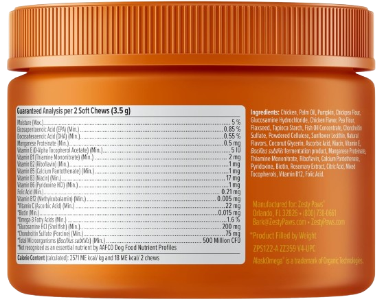 8-in-1 Multivitamin Mini Bites for Small Dogs