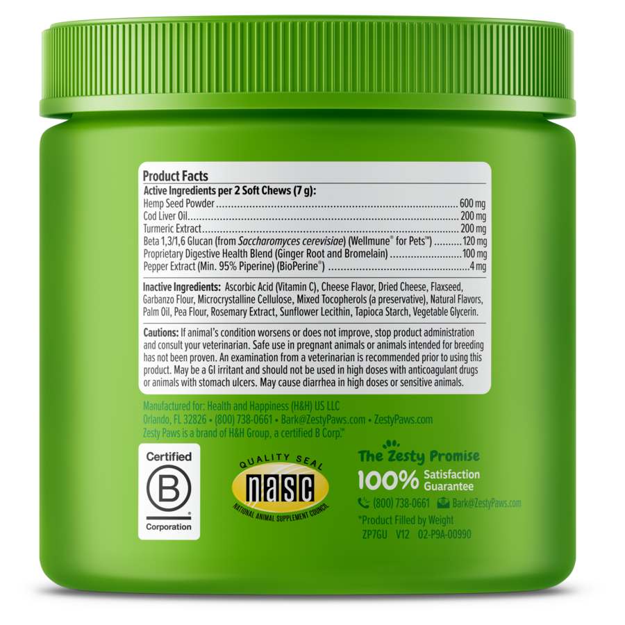 Hemp Elements™ Allergy & Immune Bites for Dogs
