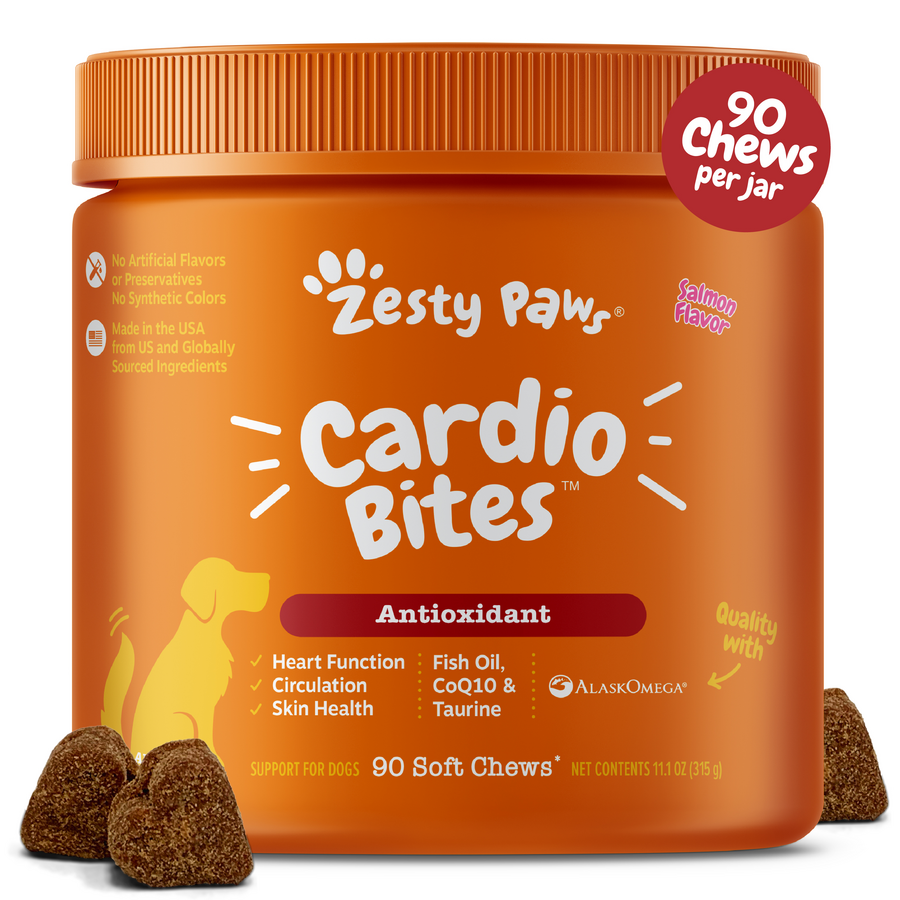 Cardio Bites for Dogs | Zesty Paws Cardio Bites for Dogs | Zesty Paws