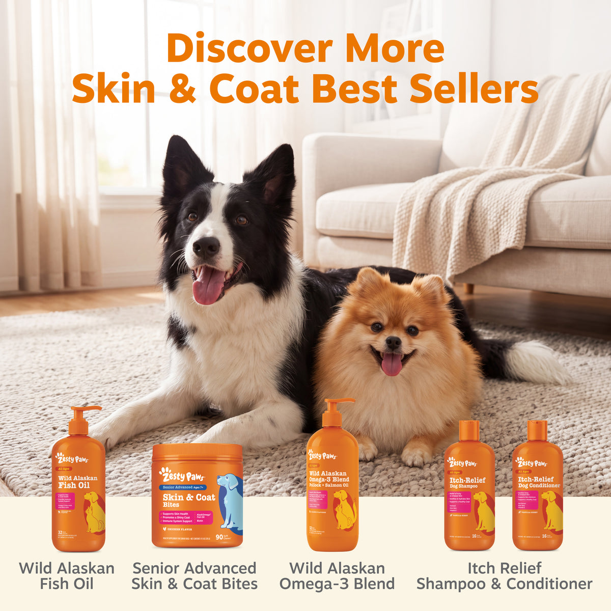 Skin & Coat Bites for Dogs