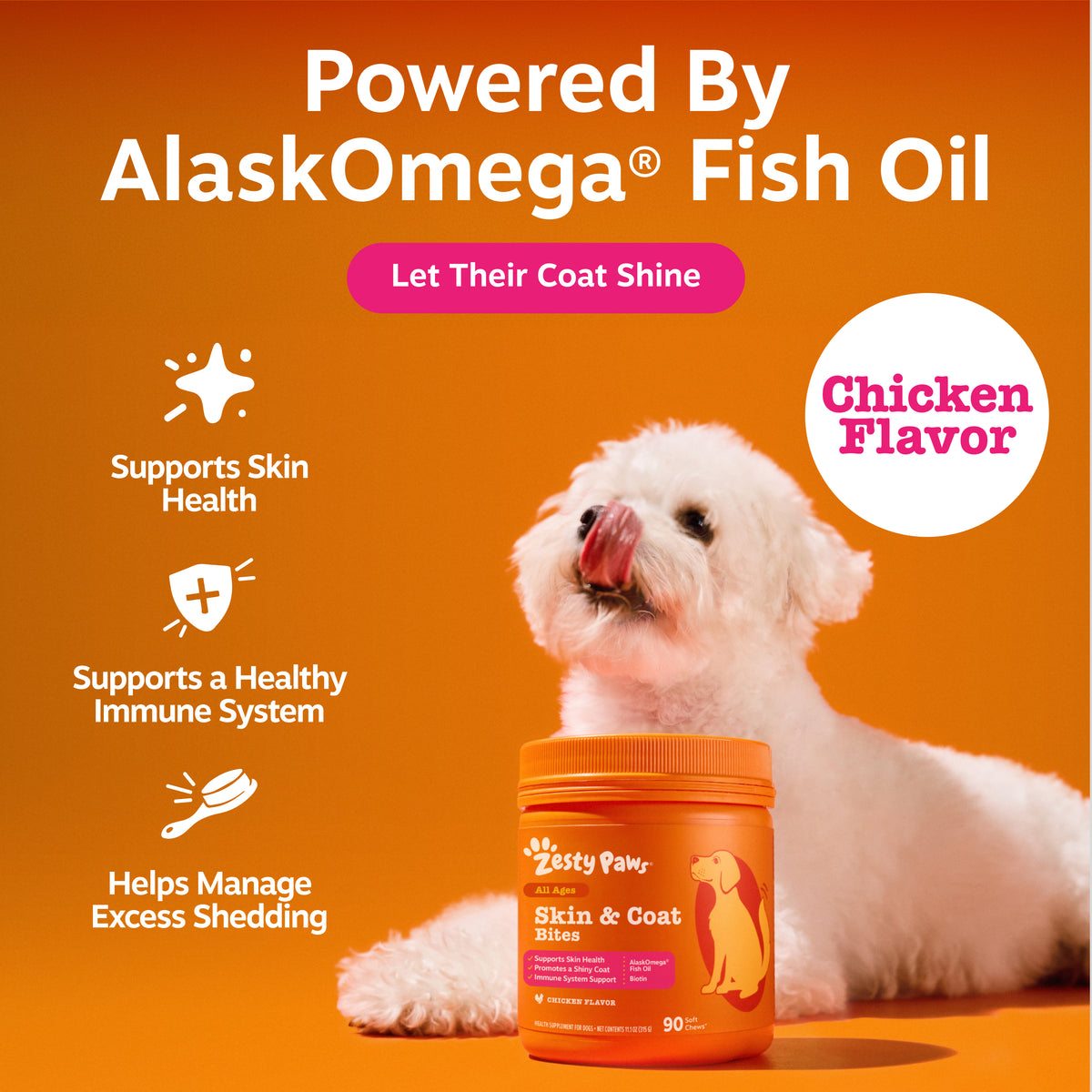 Skin & Coat Bites for Dogs