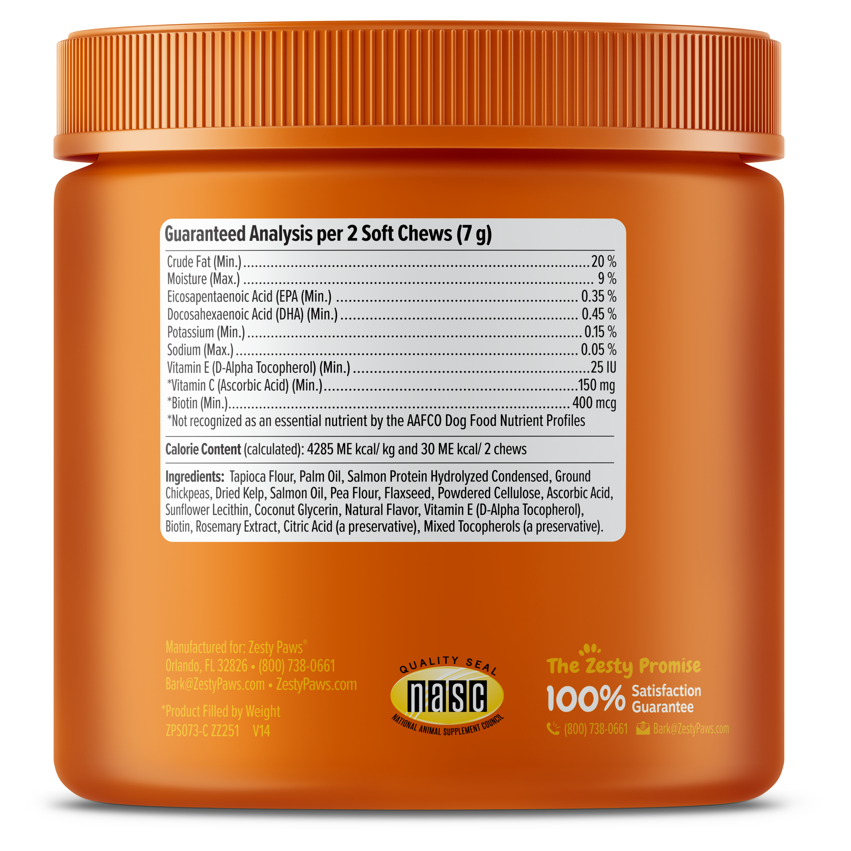 Skin & Coat Bites + Salmon Oil Soft Chews for Dogs
