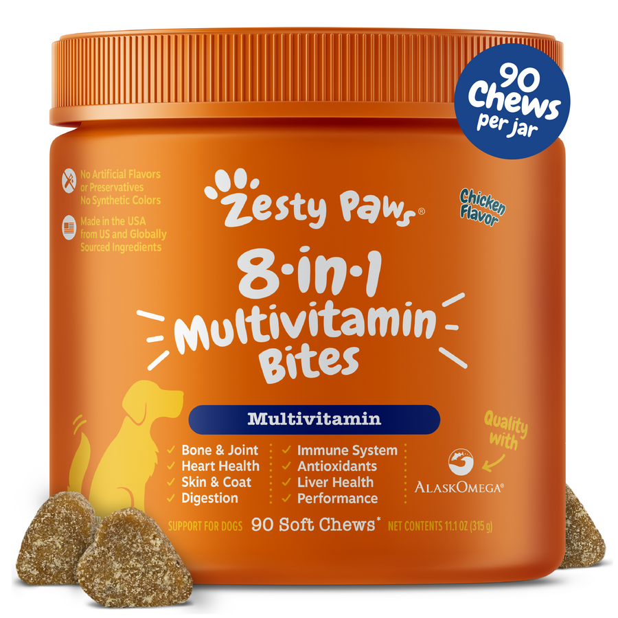 Zesty Paws | 8-in-1 Multivitamin Bites™ for Dogs