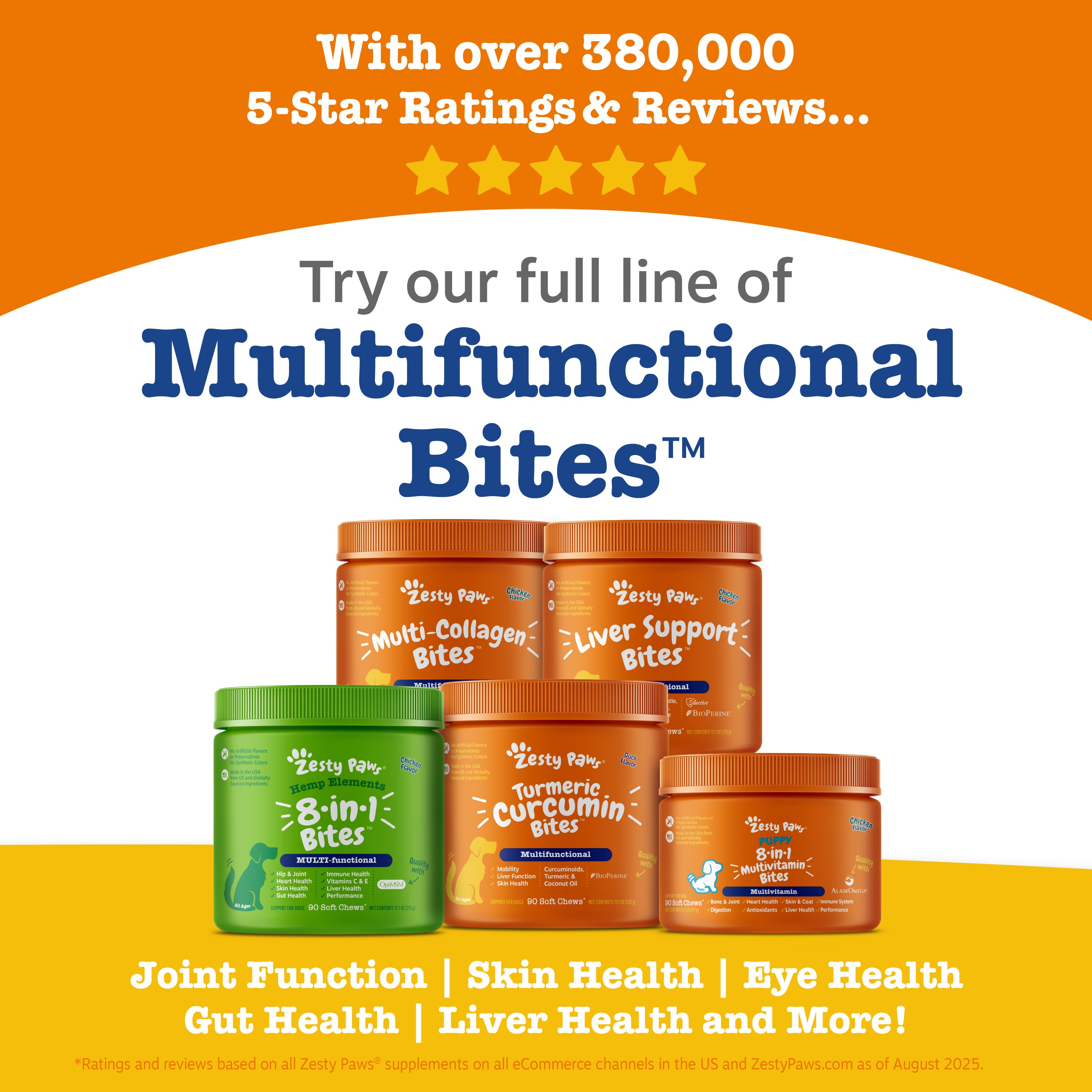 Senior Advanced 11-in-1 Multivitamin Bites for Senior Dogs