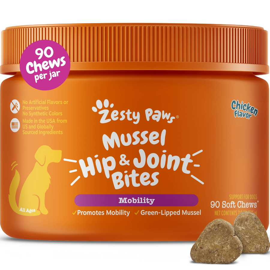 Zesty Paws | Mussel Mobility Bites™ for Dogs