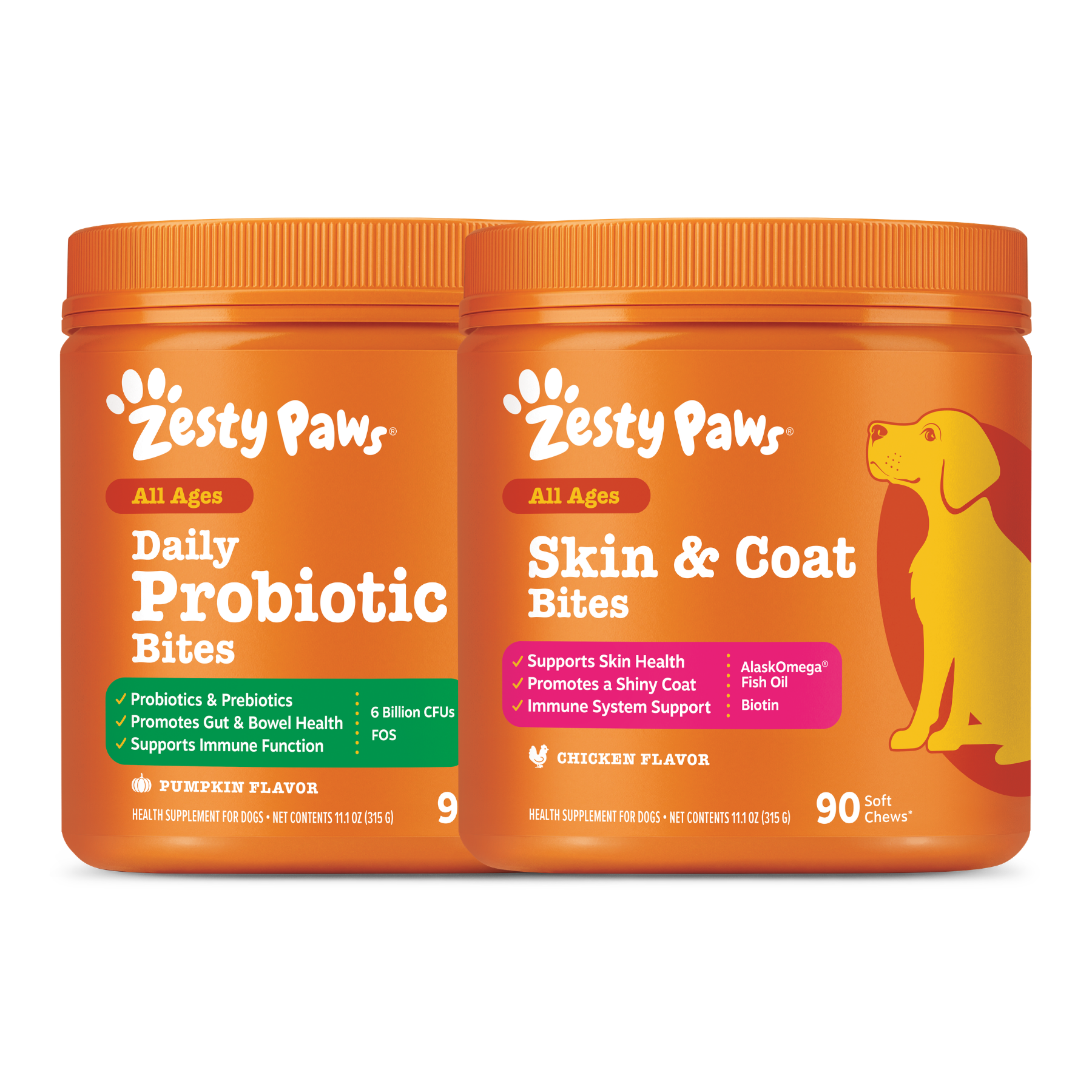 Skin & Gut Daily Duo | Bundle for Dogs