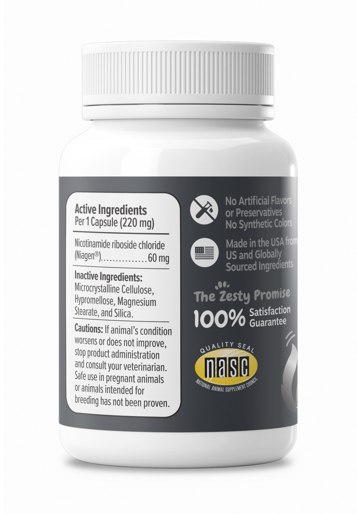 Vet Strength Healthy Aging™ Niagen 60ct + Pill Wrap