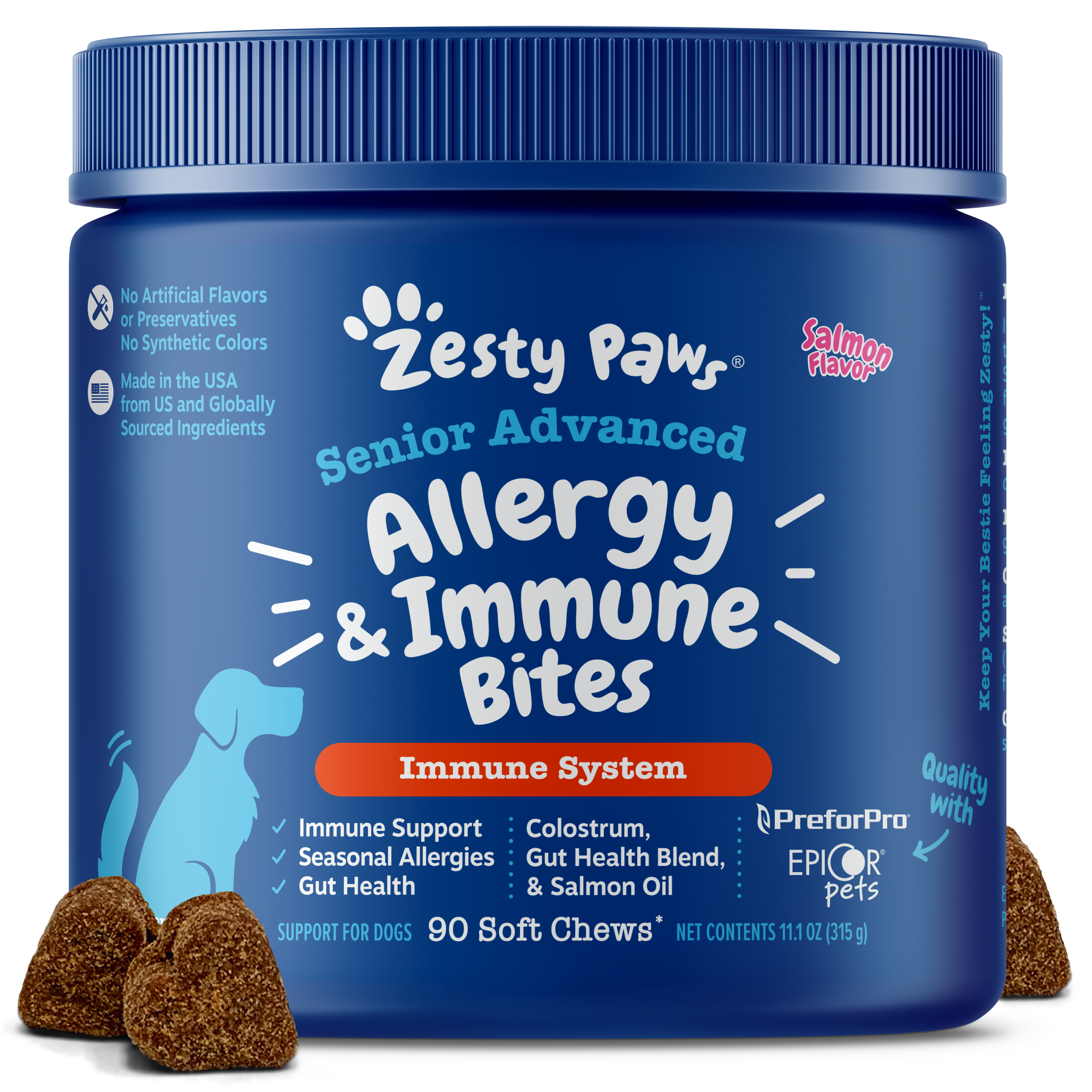 Senior Advanced Allergy & Immune Bites for Senior Dogs
