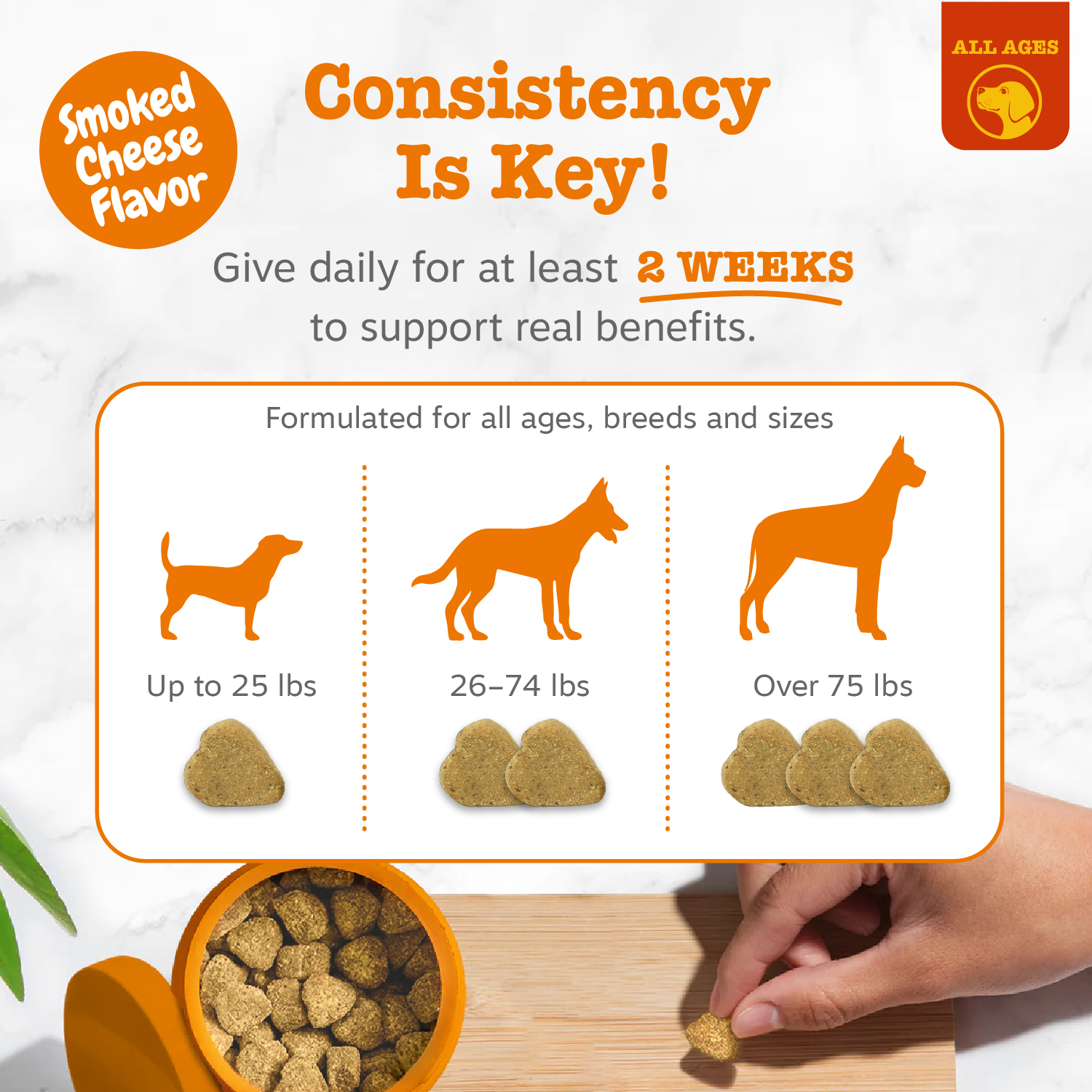 Vet Strength Allergy & Immune Bites for Dogs