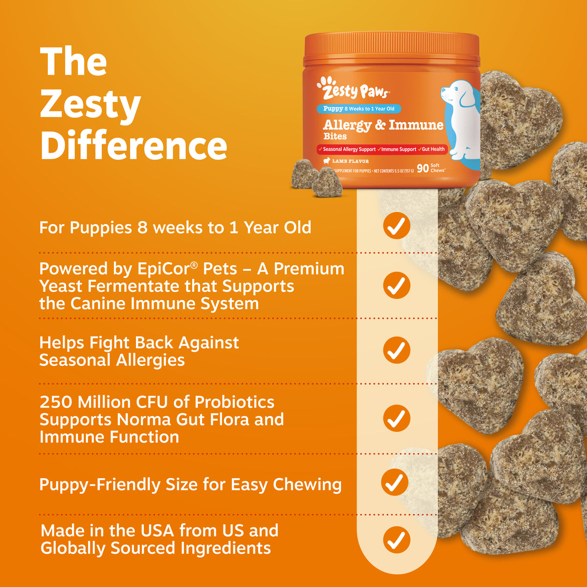 Puppy Allergy & Immune Bites