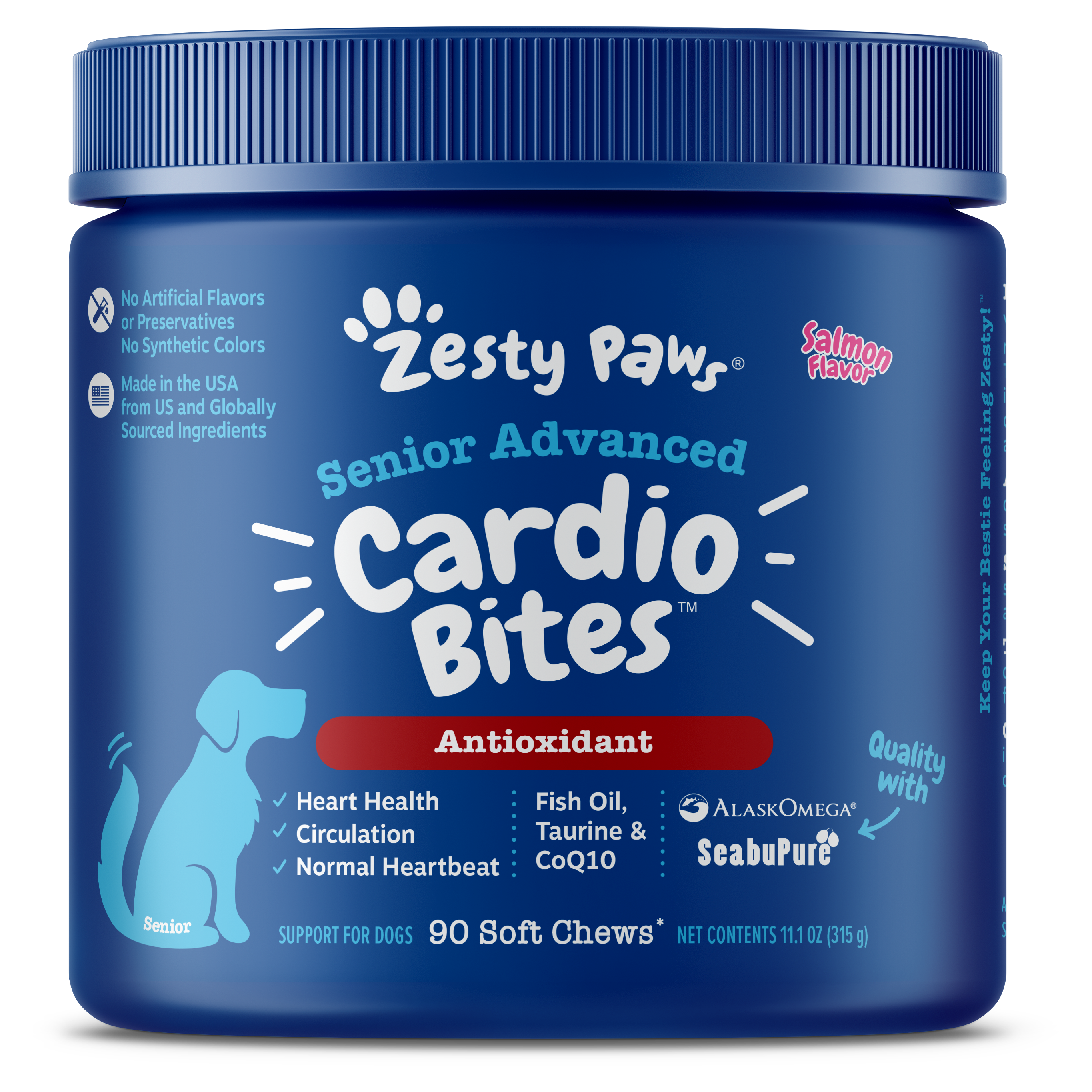 Senior Advanced Cardio Bites for Dogs - Main Image