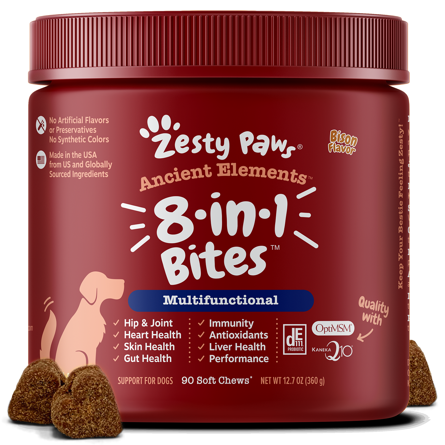 Ancient Elements™ 8-in-1 Multifunctional Bites™ for Dogs