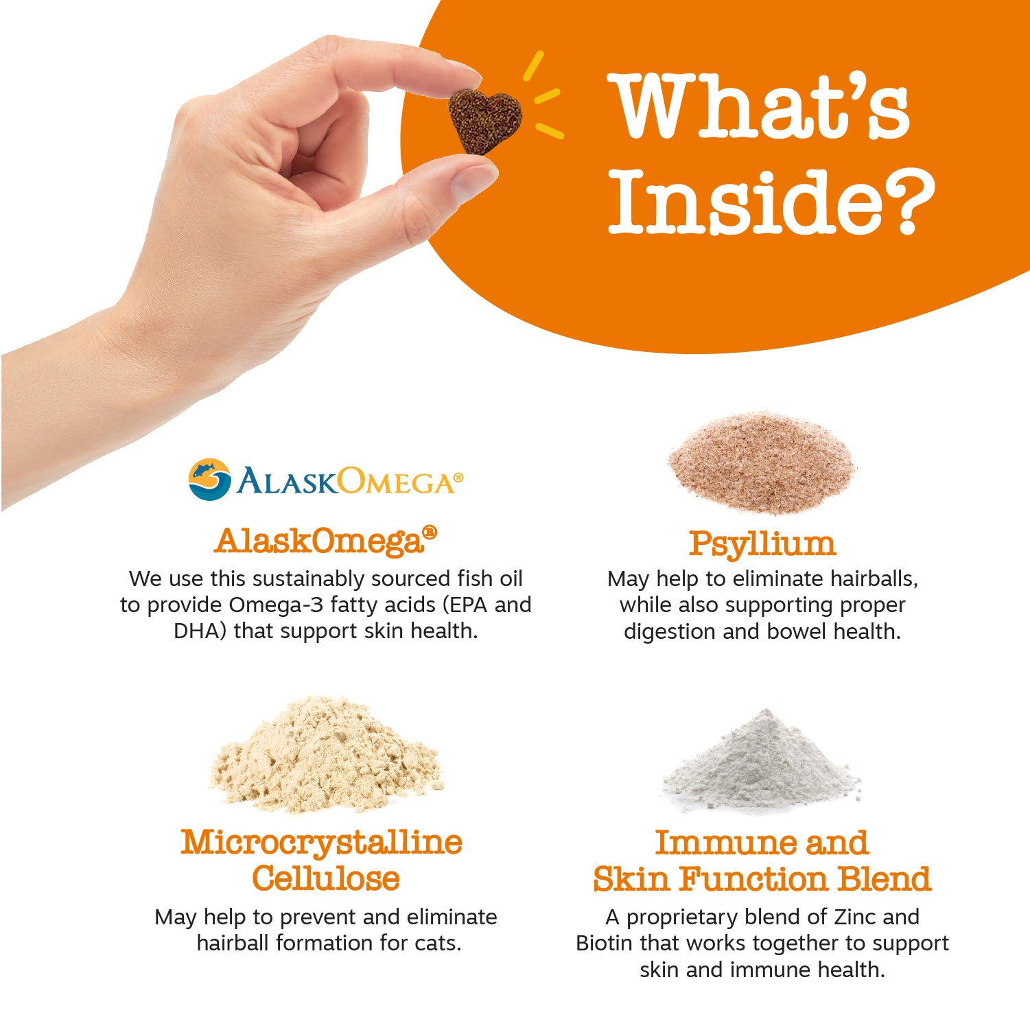 Hairball Bites™ for Cats