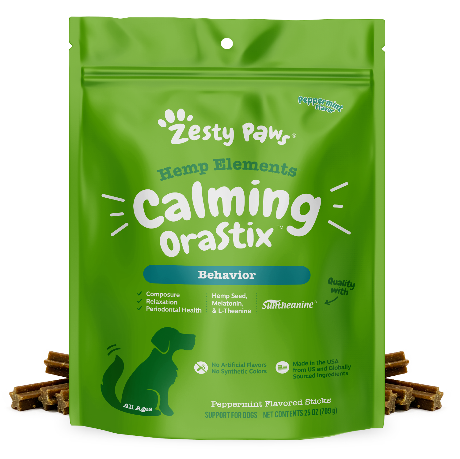 Hemp Elements™ Calming OraStix™ for Dogs