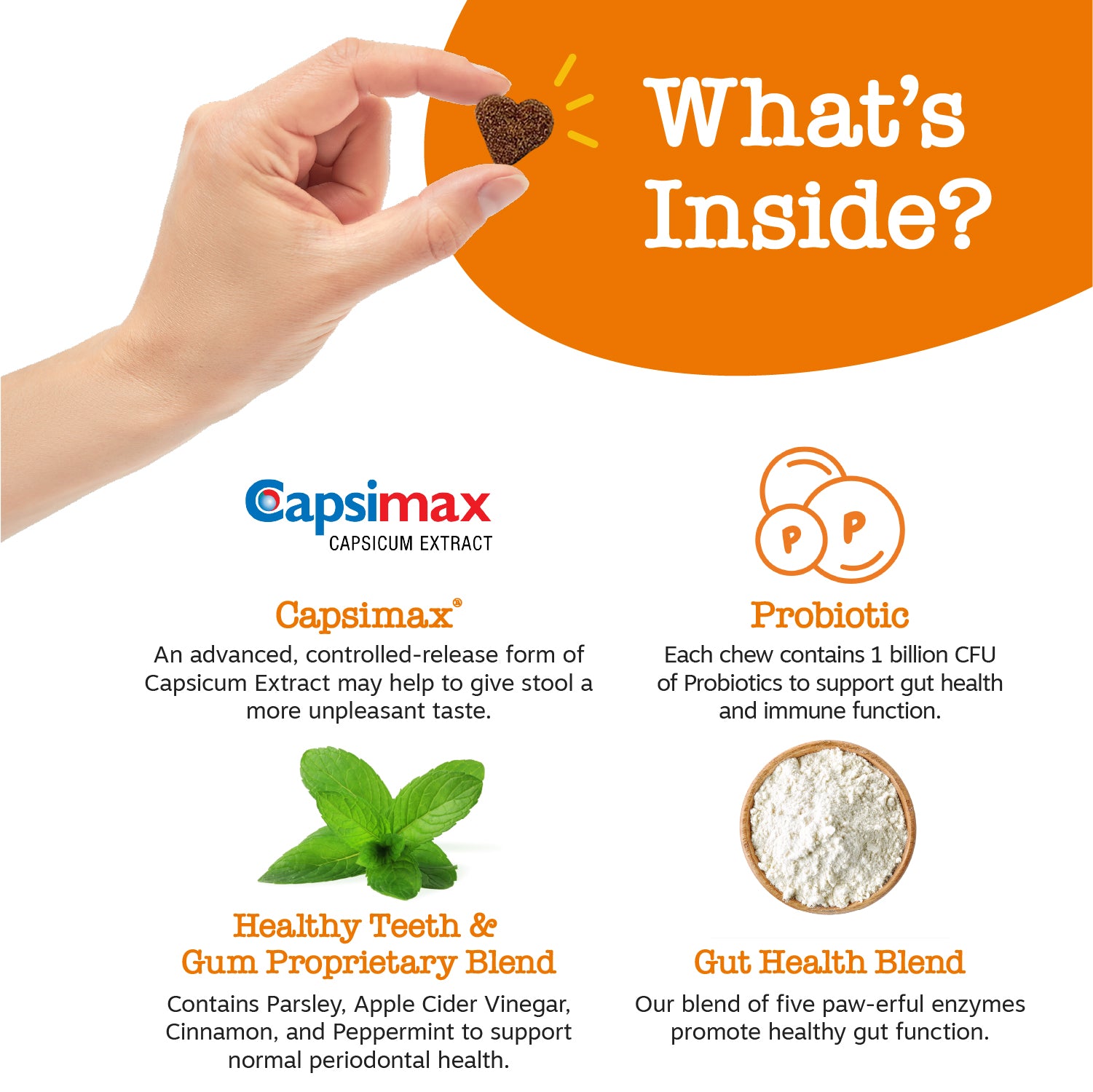 Chew No Poo Bites™ for Dogs