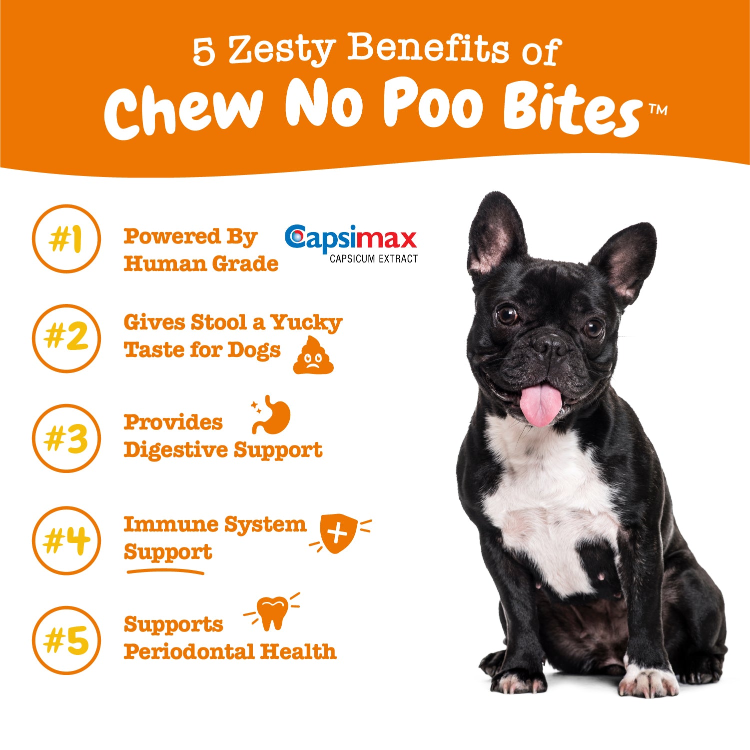 Chew No Poo Bites™ for Dogs