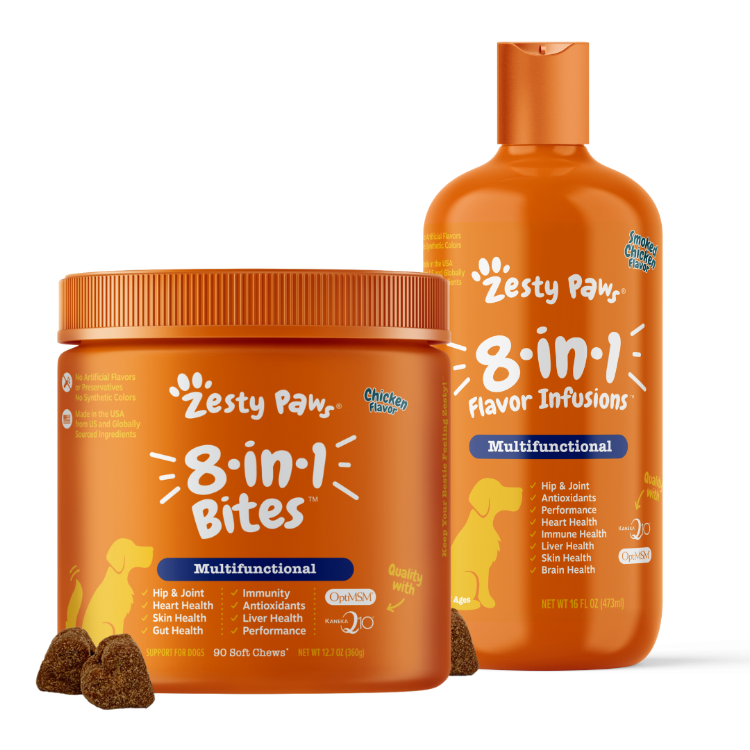 Zesty paws 5 top in 1 multivitamin