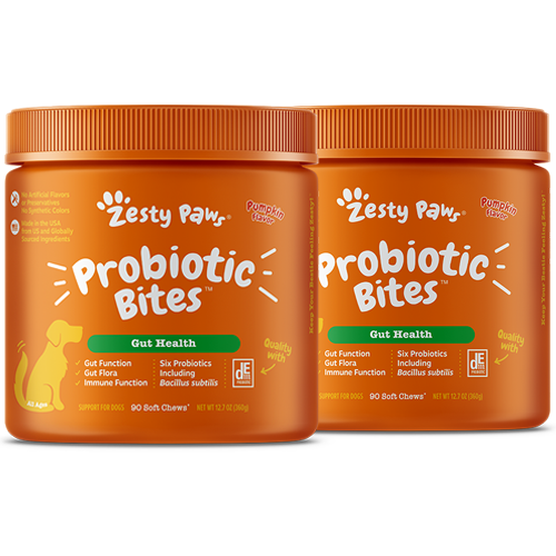 Probiotic Bites™ Soft Chews, Digestive Probiotics for Gut Flora & Immune Support, Functional Dog Supplement