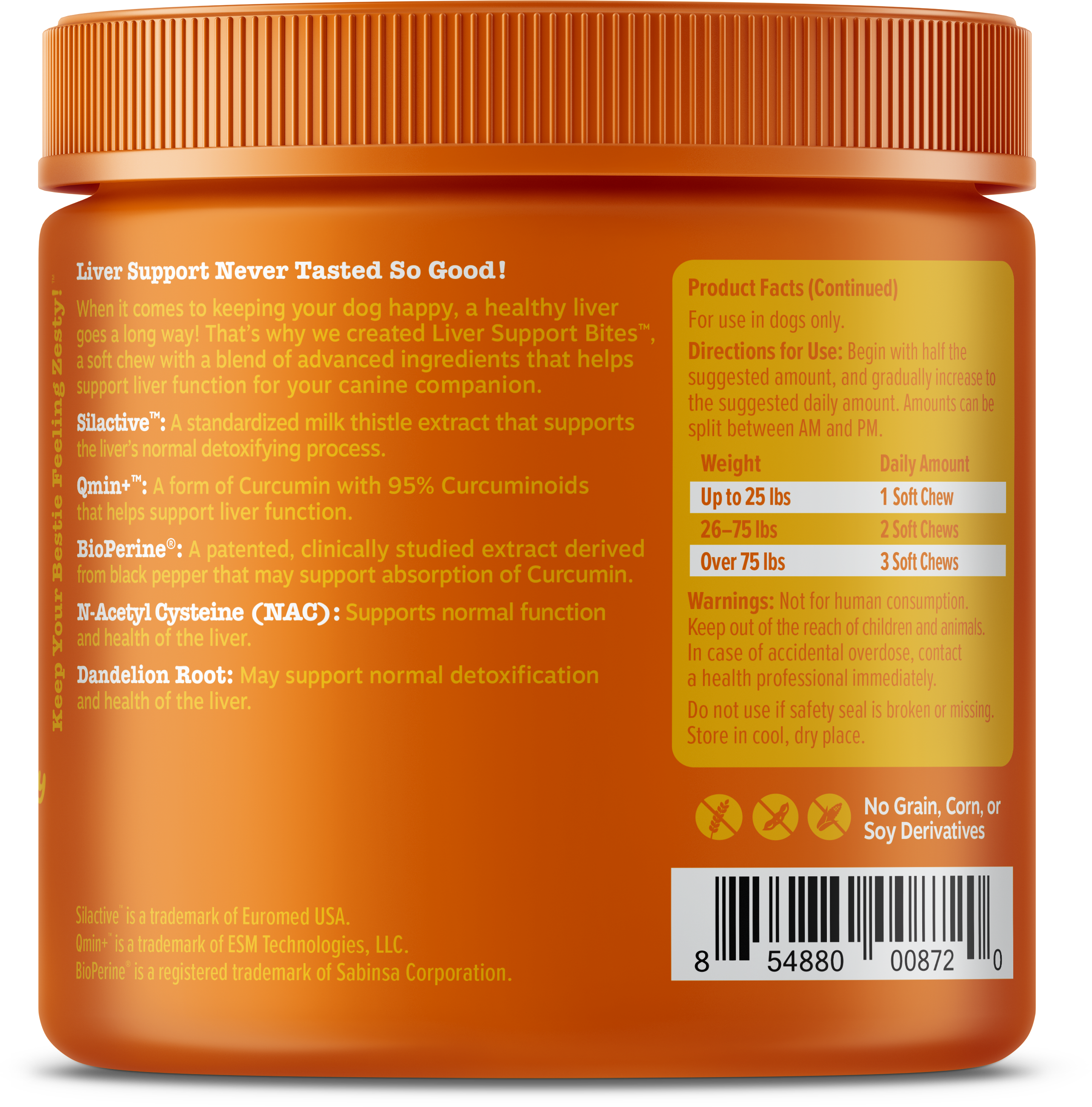 Liver Support Bites™ for Dogs