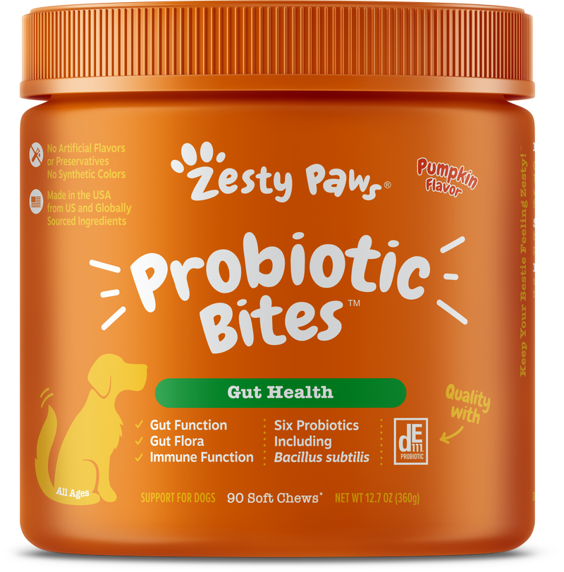 Pawsome Pumpkin Probiotic Bites™ & Salmon Oil for Dogs - 2 Pack