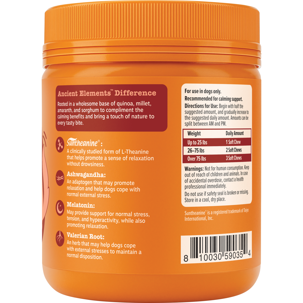 Ancient Elements™ Calming Bites™ for Dogs