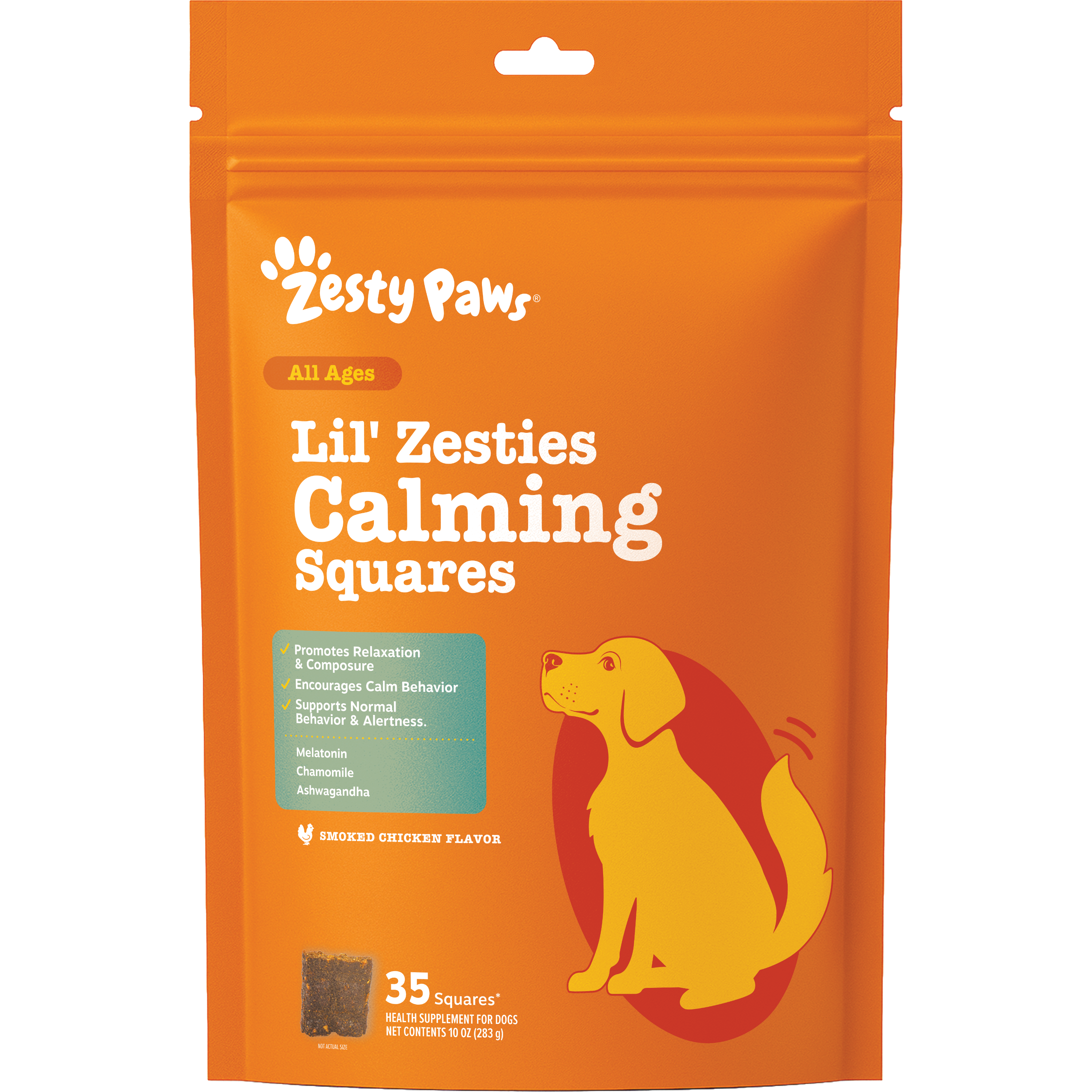 Lil' Zesties™ Calming Squares™ for Dogs
