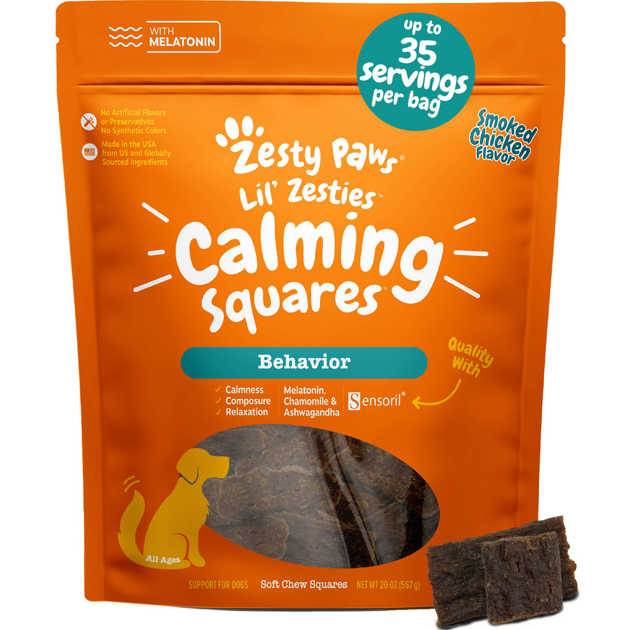 Lil' Zesties™ Calming Squares™ for Dogs