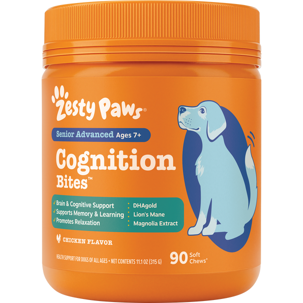 Advanced Cognition Bites™ For Dogs | Zesty Paws
