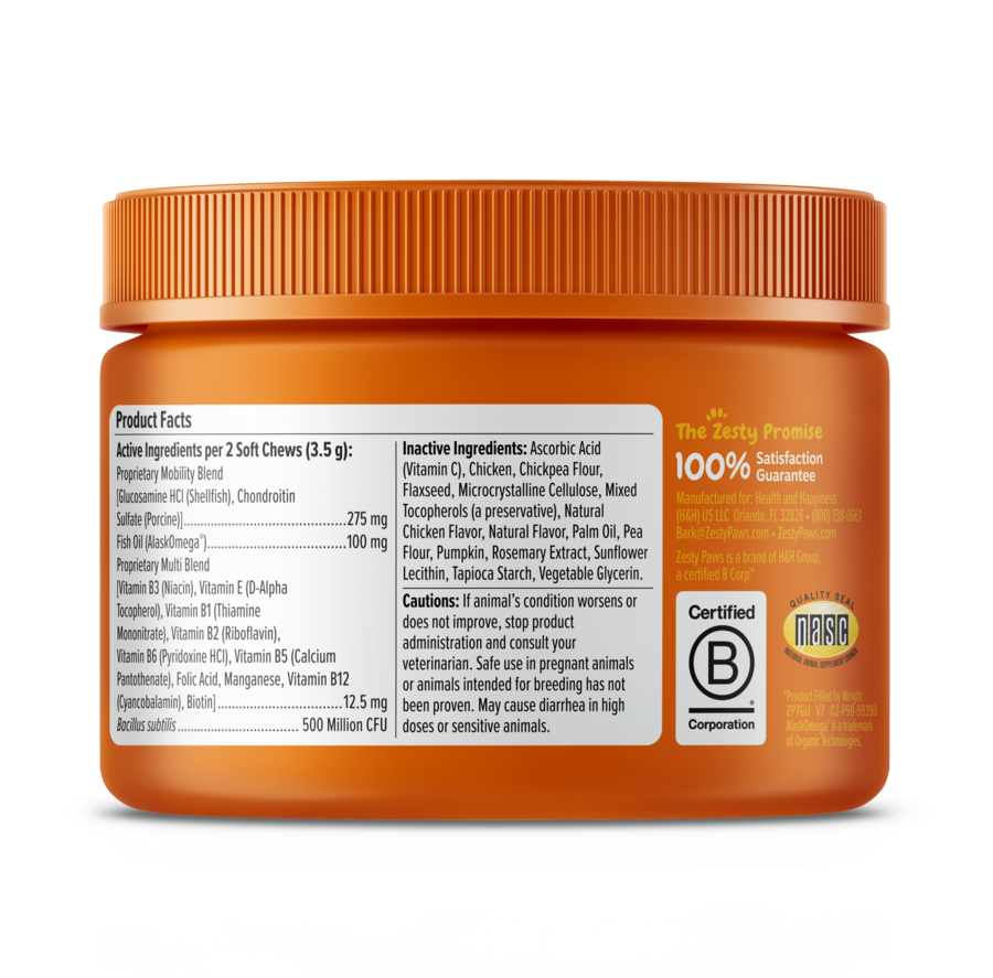 8-in-1 Multivitamin Mini Bites for Small Dogs