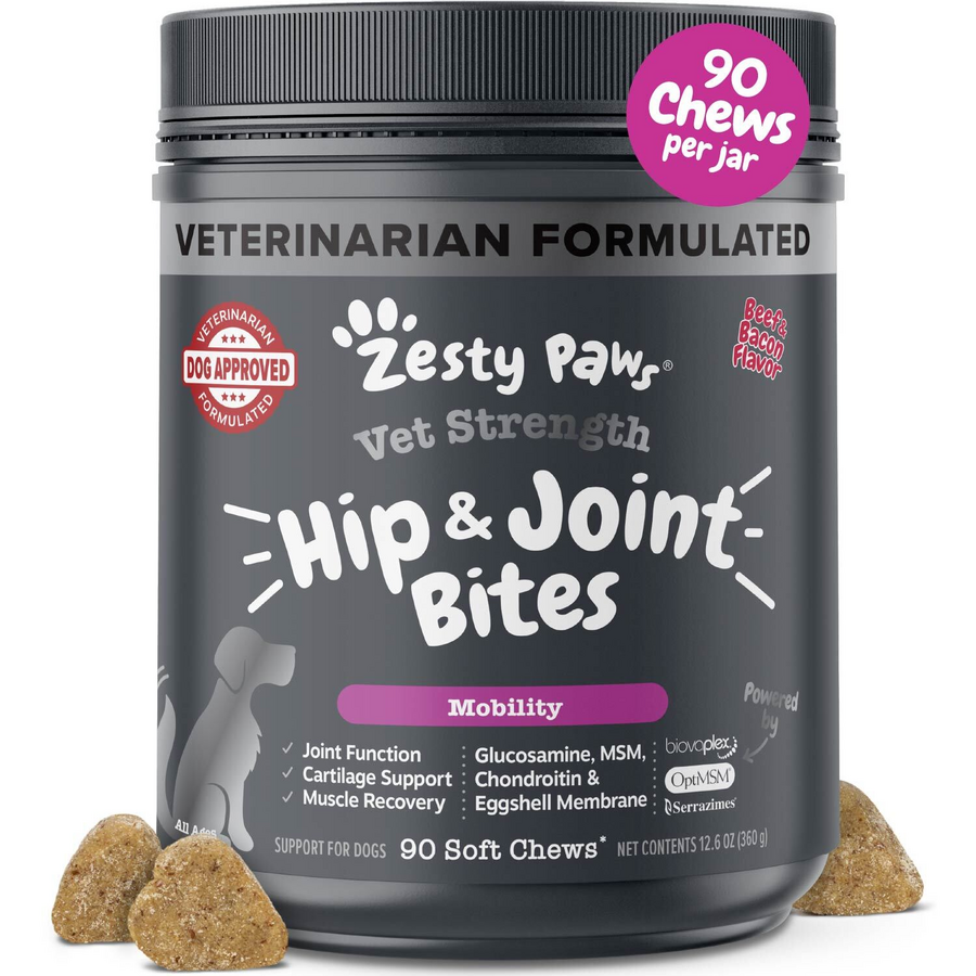 Vet Strength Hip & Joint Mobility Bites for Dogs - Supreme Hip & Joint Support