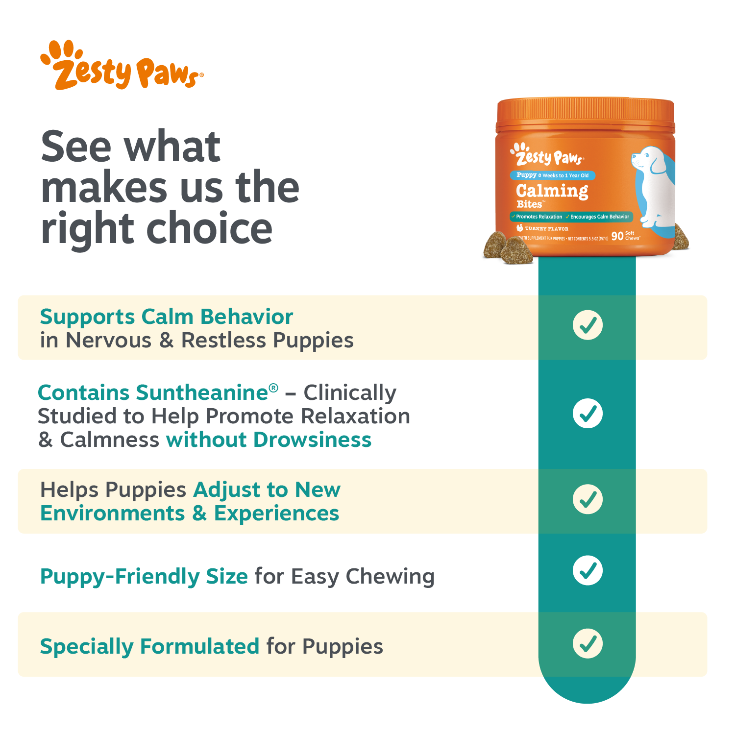 Calming Bites™ for Puppies
