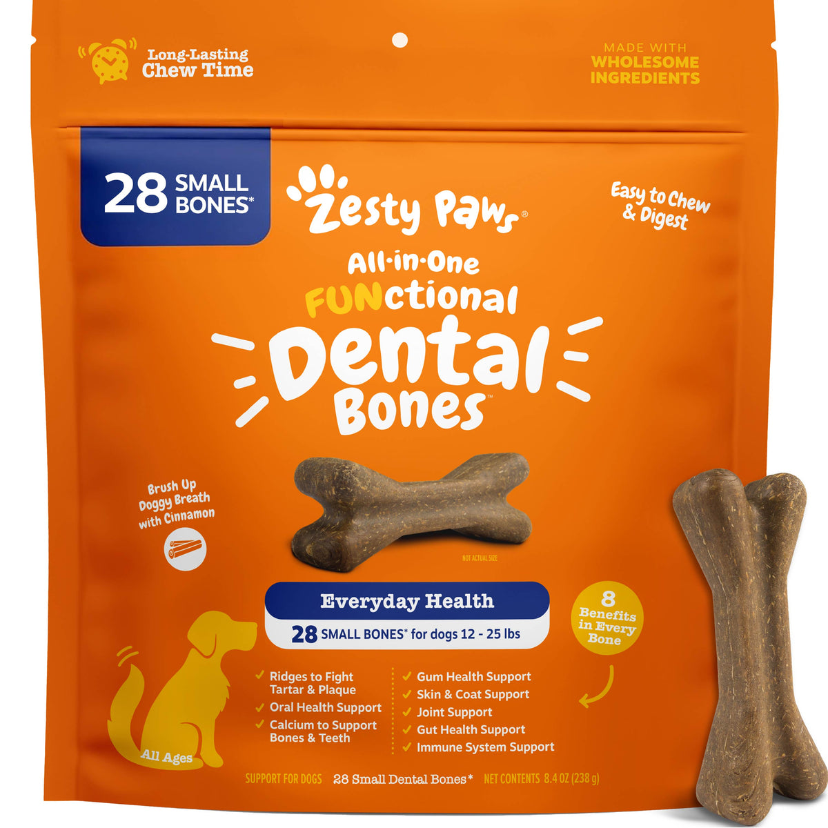Brush Bone For Dogs Dental Bones™ For Small Sized Dogs