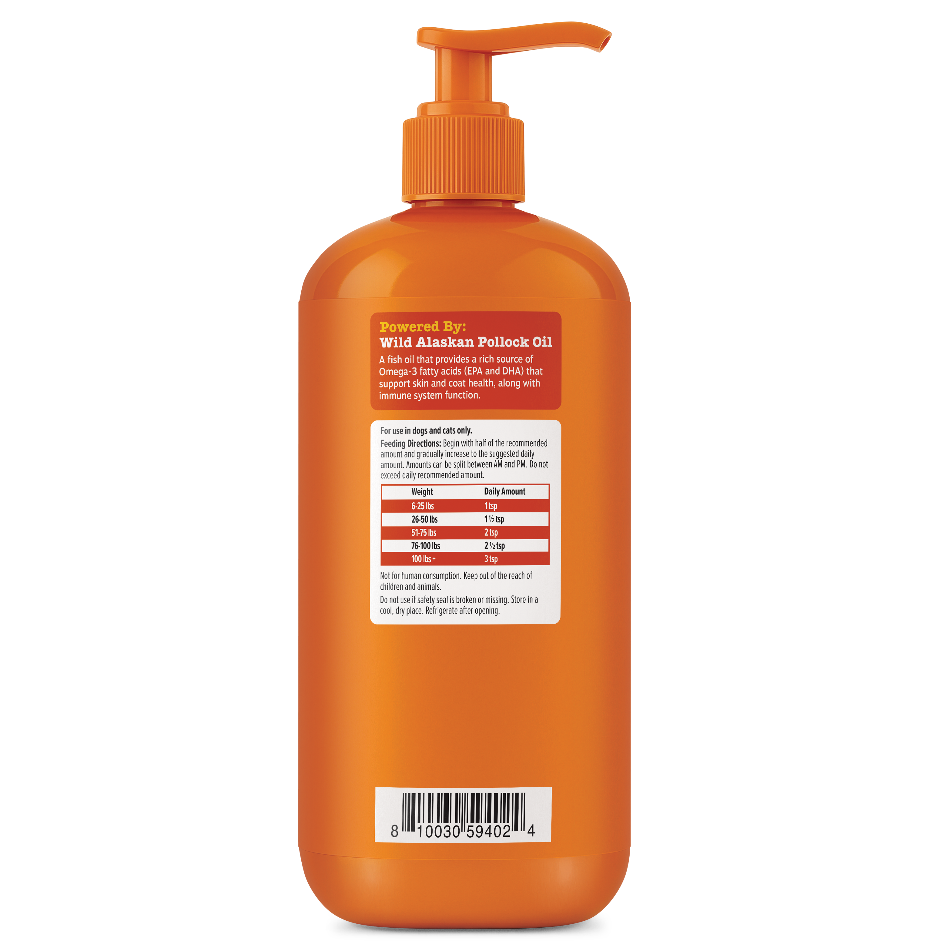 Wild Alaskan Fish Oil for Dogs & Cats