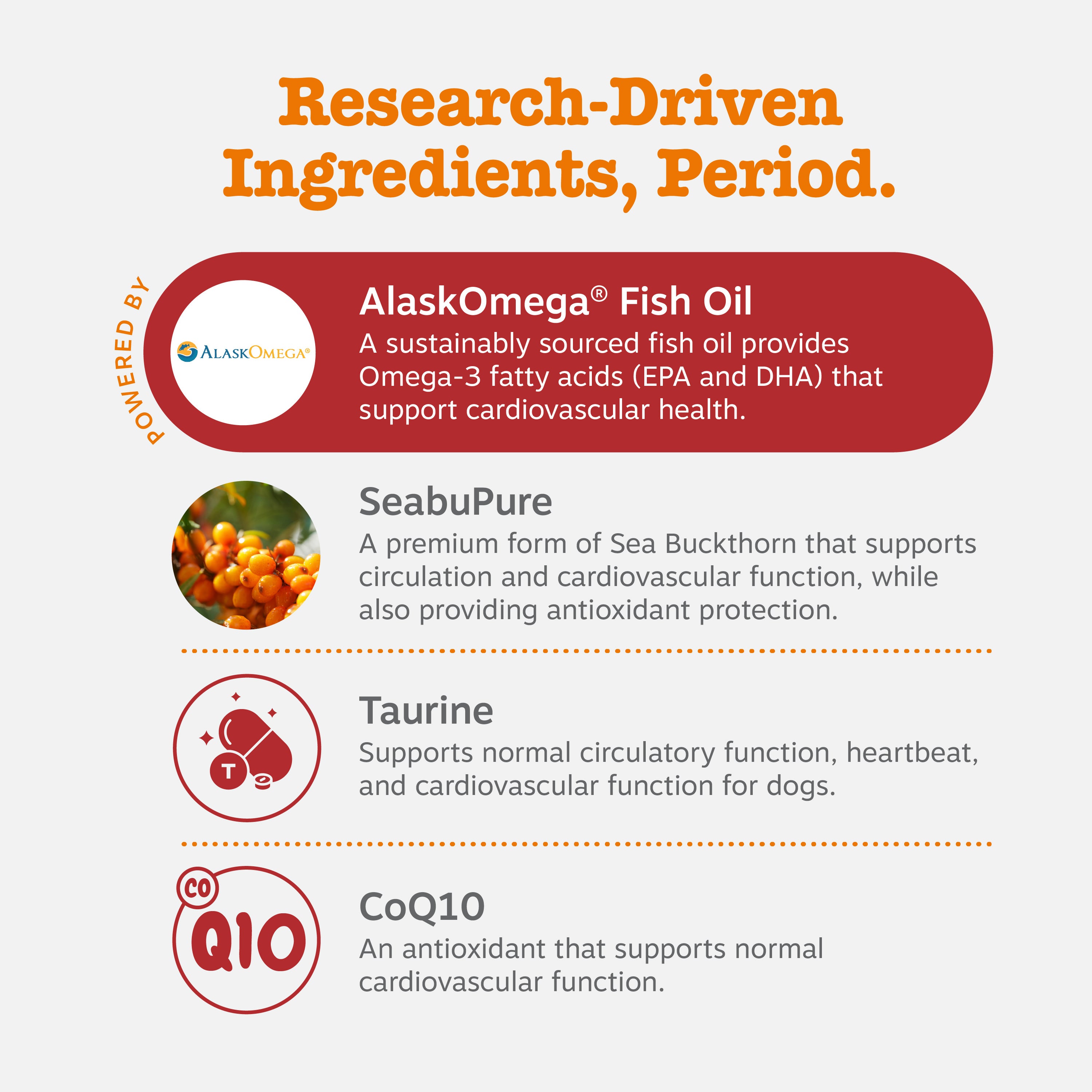 Senior Advanced Cardio Bites for Dogs